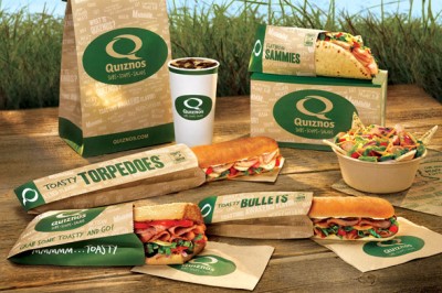 Quiznos "Eat Toasty, Be Green"