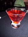 Commonwealth Lounge - Pomegrante Martini ($10)