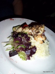 Commonwealth Lounge - Tuscan Chicken Kabobs
