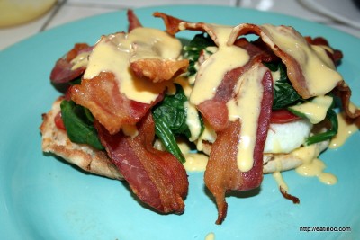 Easter 2010 Eggs Florentine