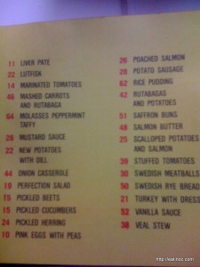 There are those Lutfisk and Pickled Beets recipes I've been looking for!