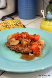 Cube Steaks and Gravy with Carrots and Potatoes
