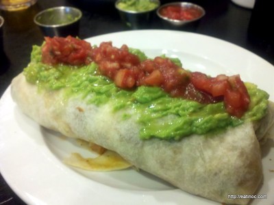 The Filling Station Breakfast Burrito