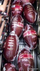 Usinger's Beef Summer Sausage Football