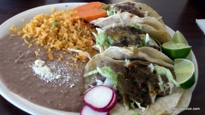 Tacos Sinaloa Combo