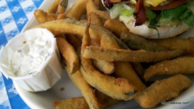 Mad Greek Fried Zucchini