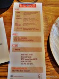 Blaze Pizza Menu