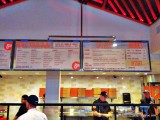 Blaze Pizza Menu Board
