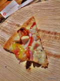 Blaze Pizza - BBQ CHKN (chicken, mozzerella, red onion, pepperoncinis, gorgonzola, bacon, bbq sauce)