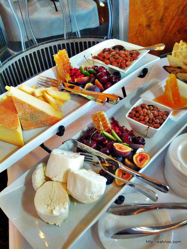 Cheese Trio and Nuts, Fruits, and Honey
