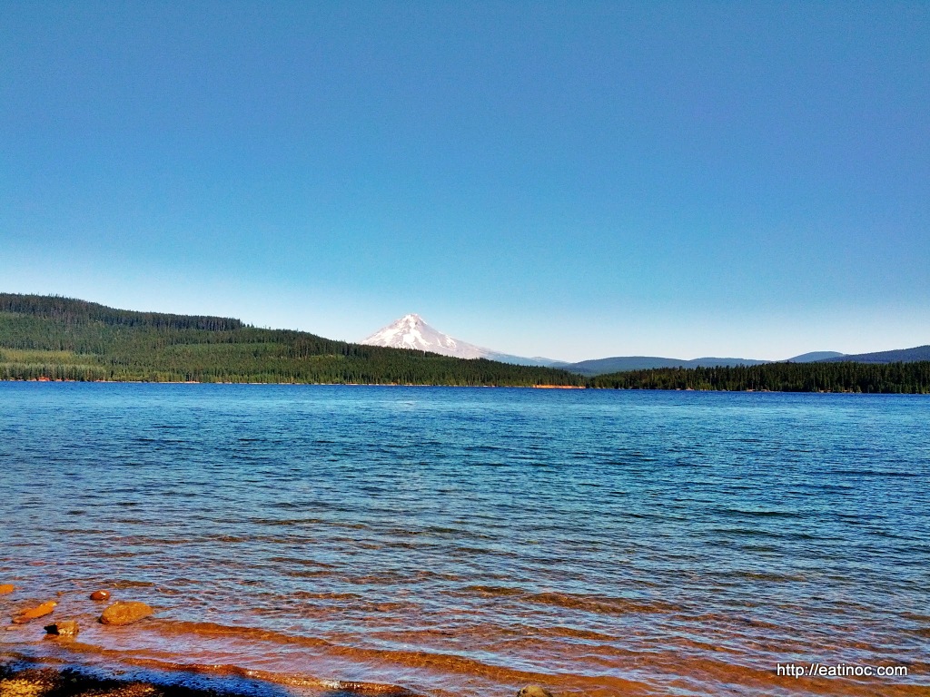 View of Mount Hood from Timothy Lake, Oregon